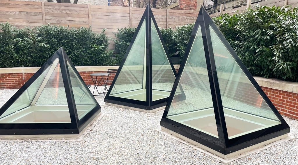 Custom Pyramid Skylights For New York Apartments